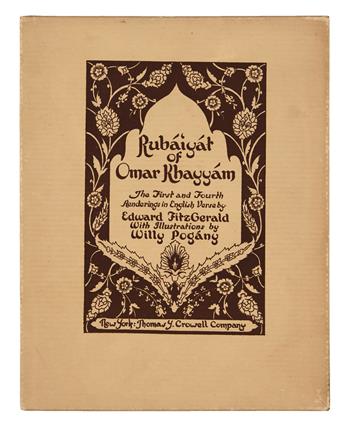 (POGÁNY, WILLY.) Fitzgerald, Edward; translator. Rubáiyát of Omar Khayyám.